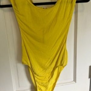 Yellow Bodysuit